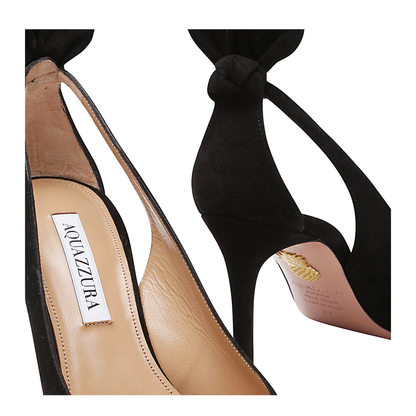 Bowtie Pump Black 85