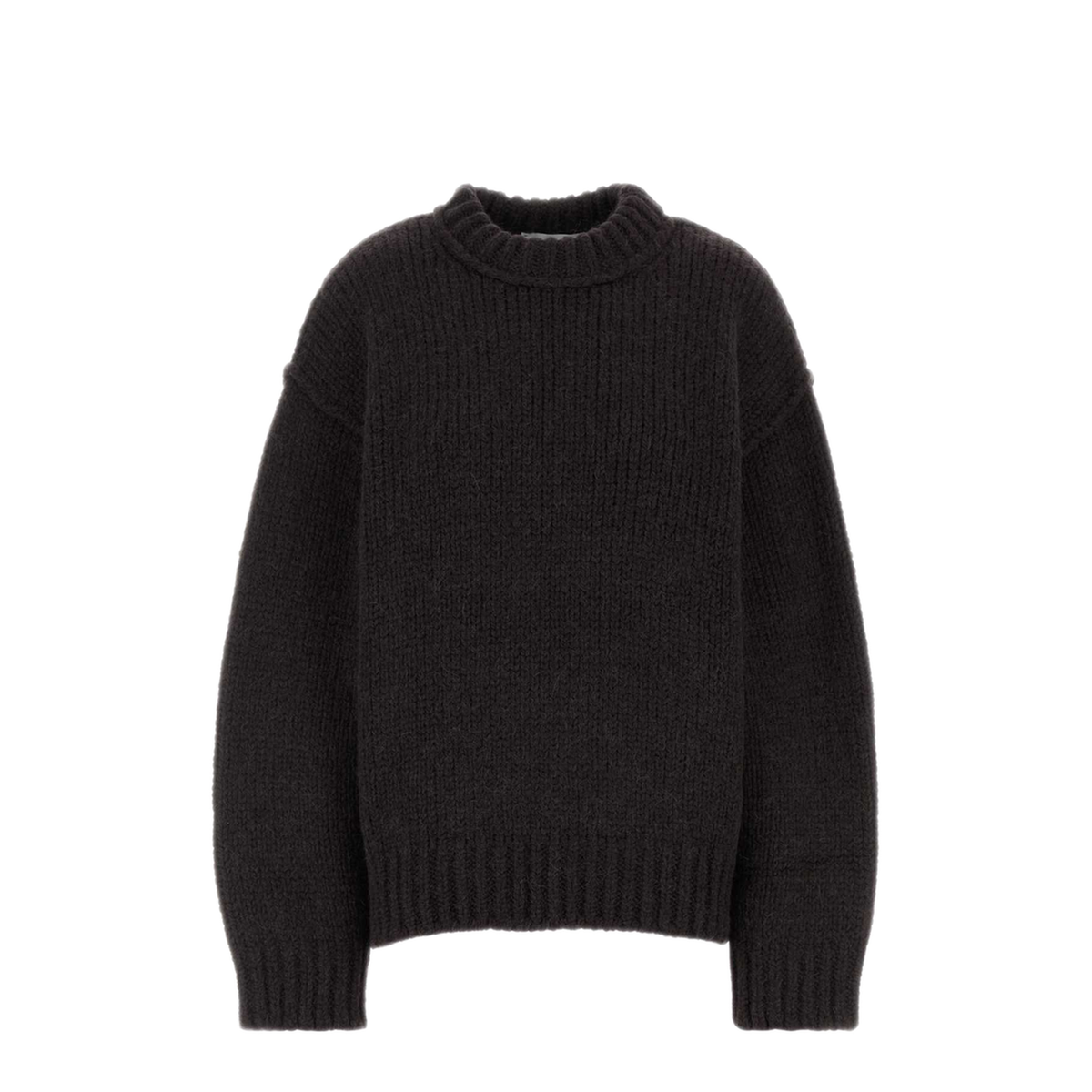 MAYFEYR - Our Legacy - Mock Roundneck Sweater - W4263MBBBROBEAMEGALPWOO