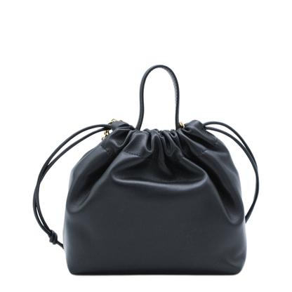 Icons Mini Lambskin Shoulder Bag - Black