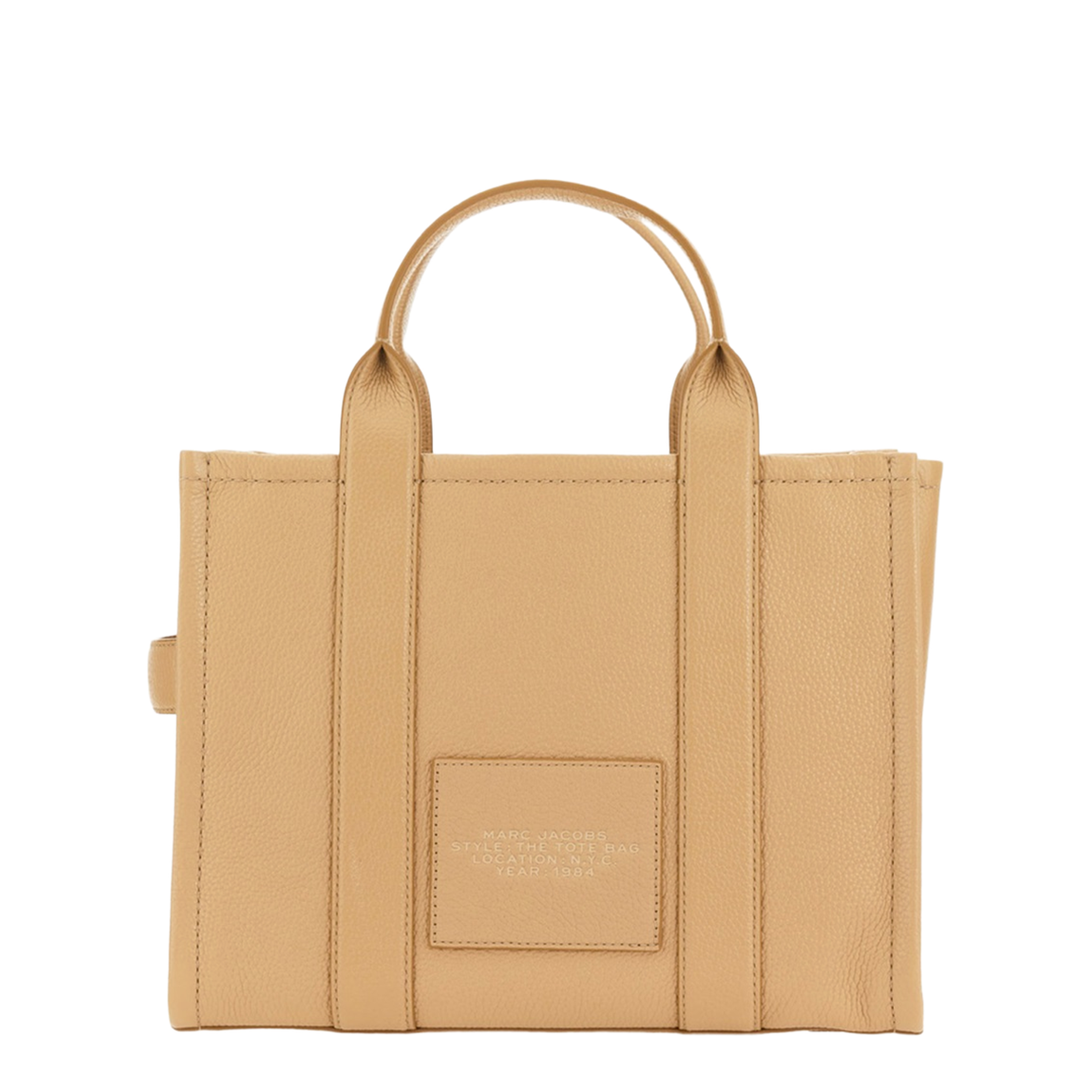 The Collection Medium Full-Grain Leather Tote Bag - Camel