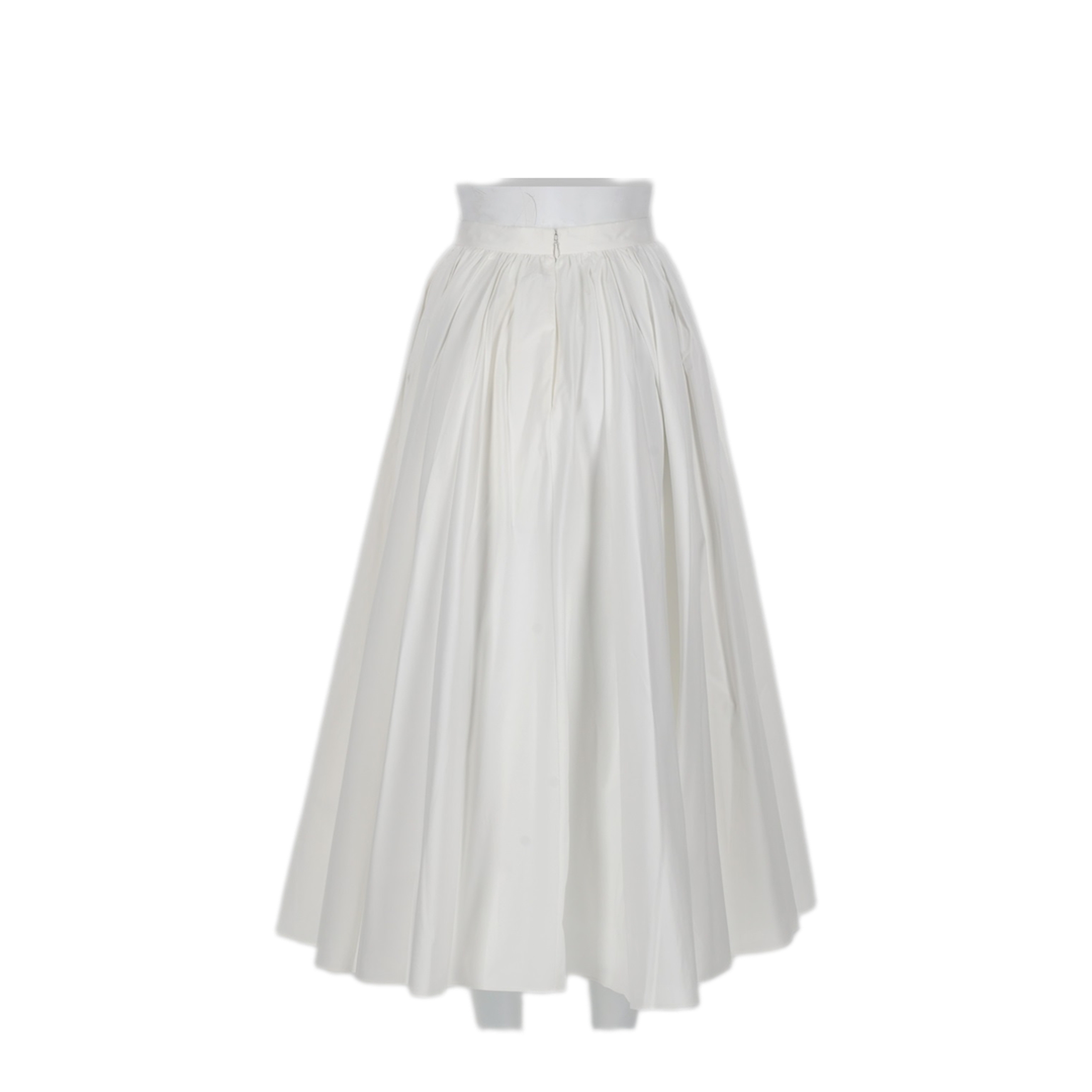 MAYFEYR - Self Portrait - Midi Cotton Skirt - AC26033MSKWWHITE
