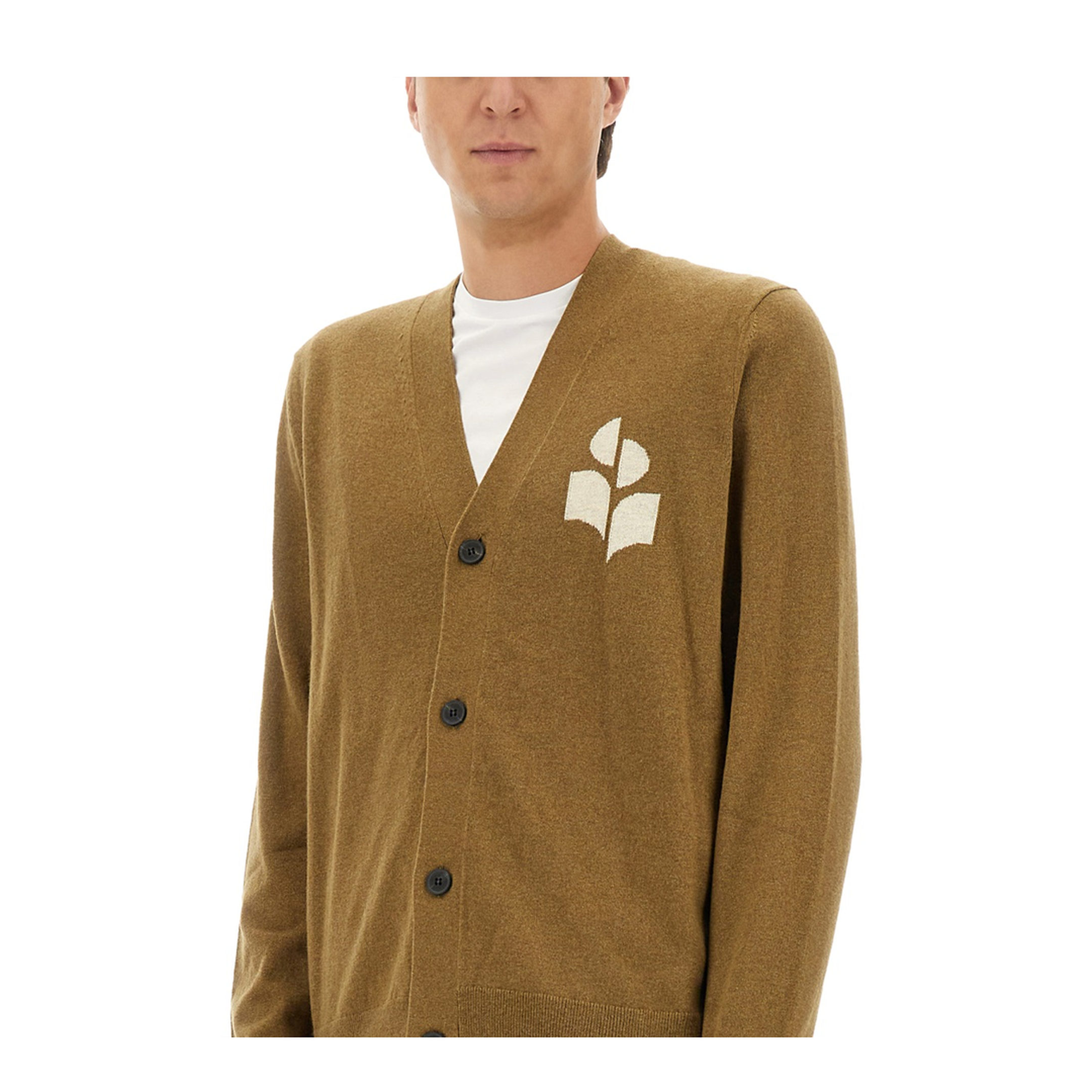 MAYFEYR - Marant - Cardigan With Logo - CA0077HAA1L04H67KI