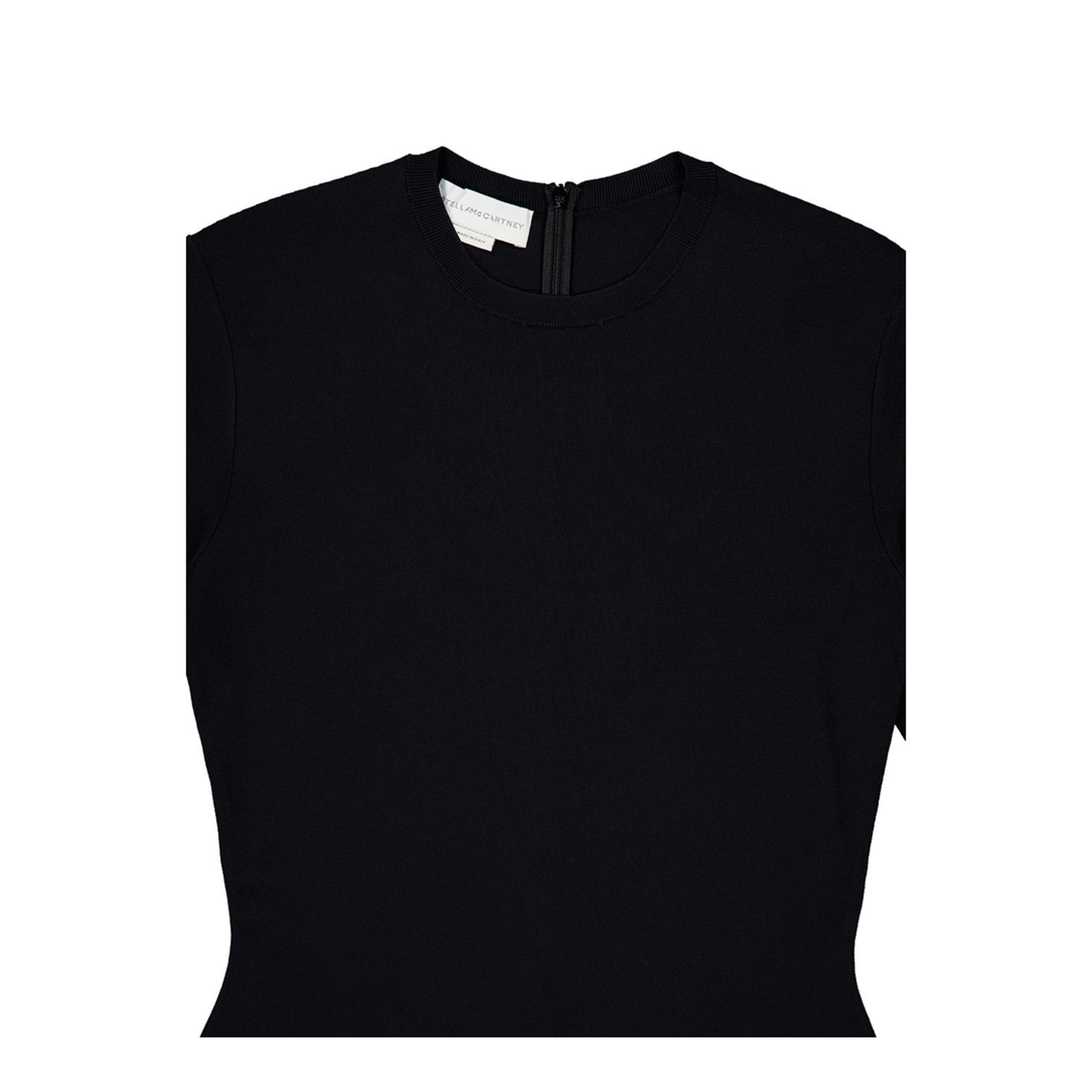MAYFEYR - Stella Mccartney - Black Knitted Construction Dress - 6K12603S26621000