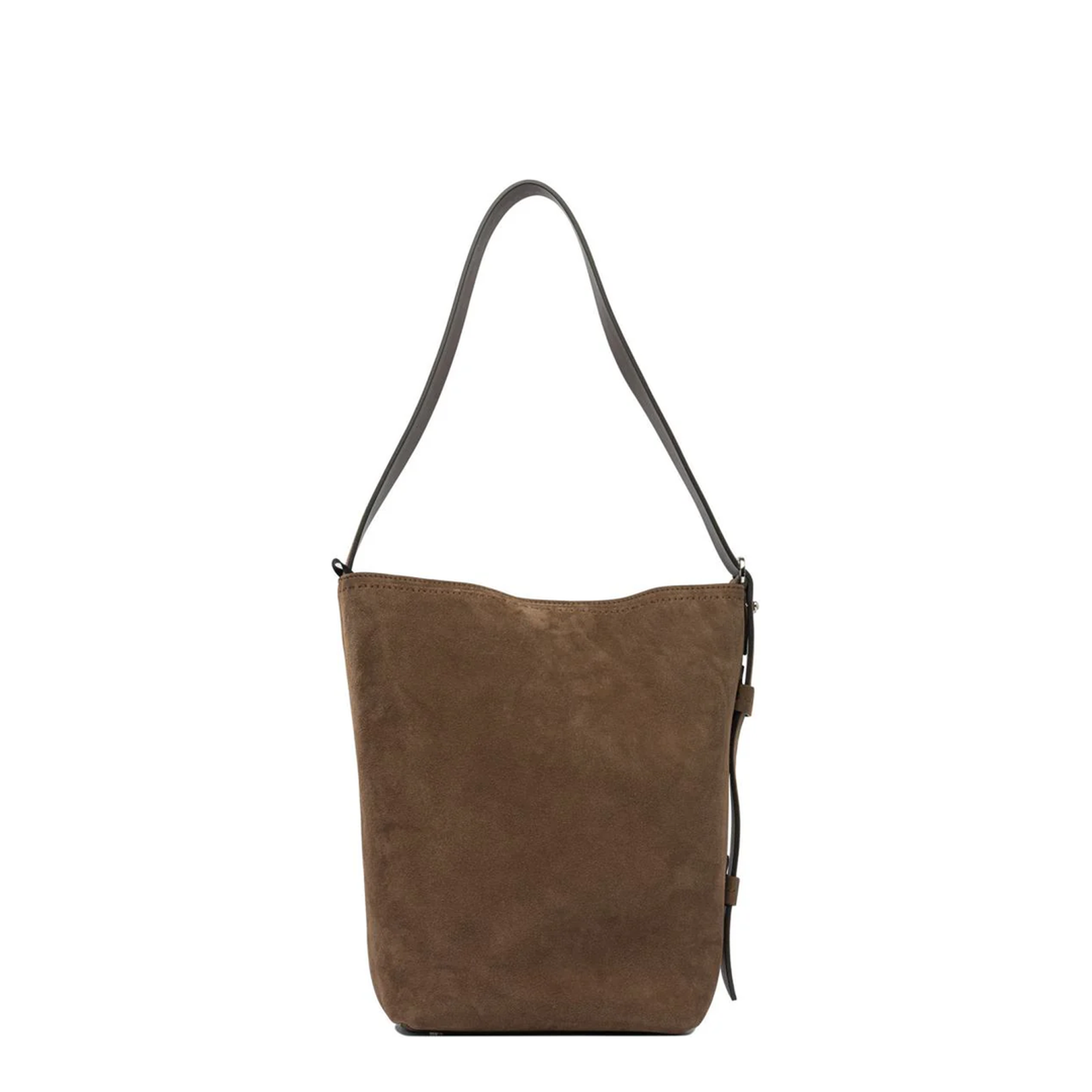 Suede Shoulder Bag Brown