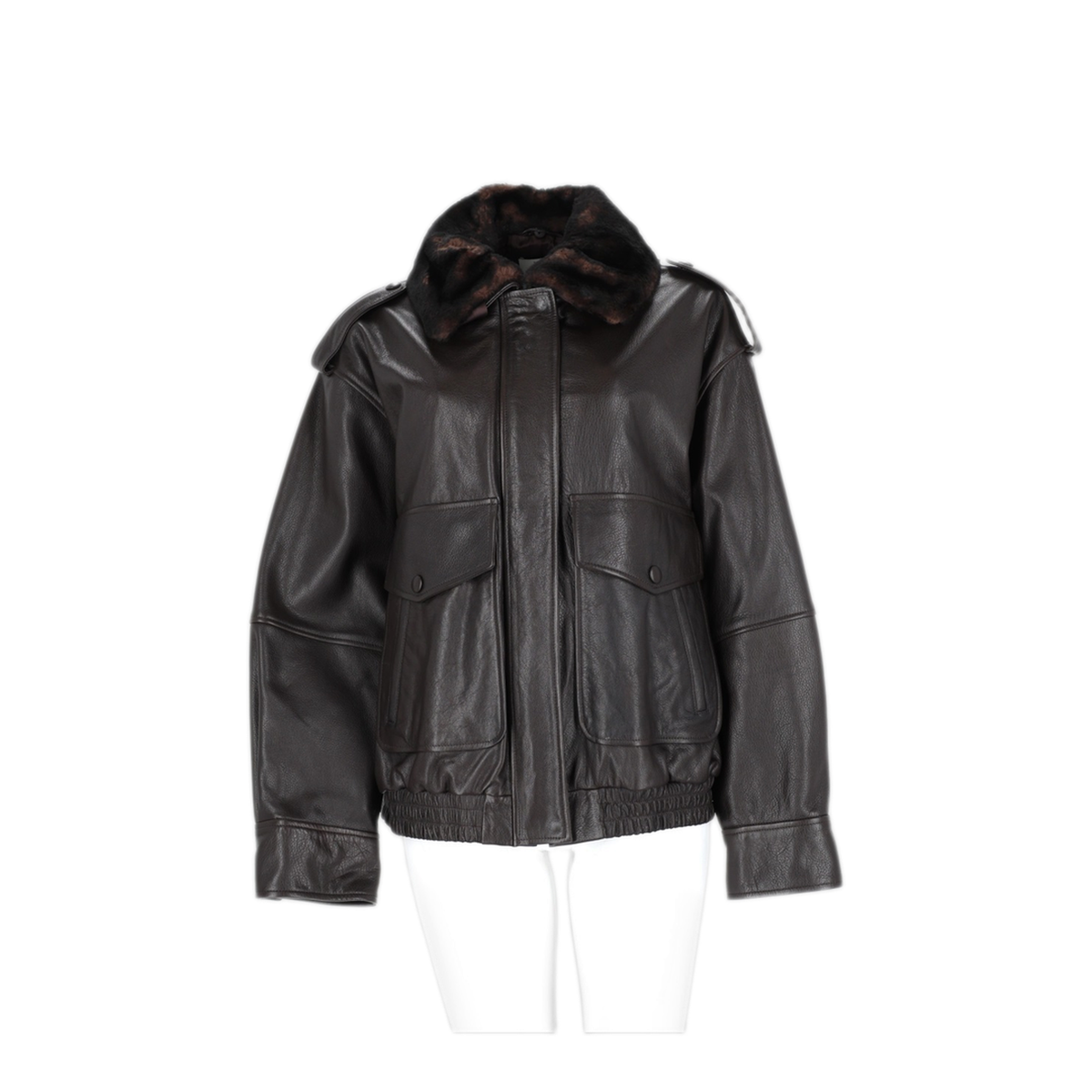 Dark Brown Leather Jacket