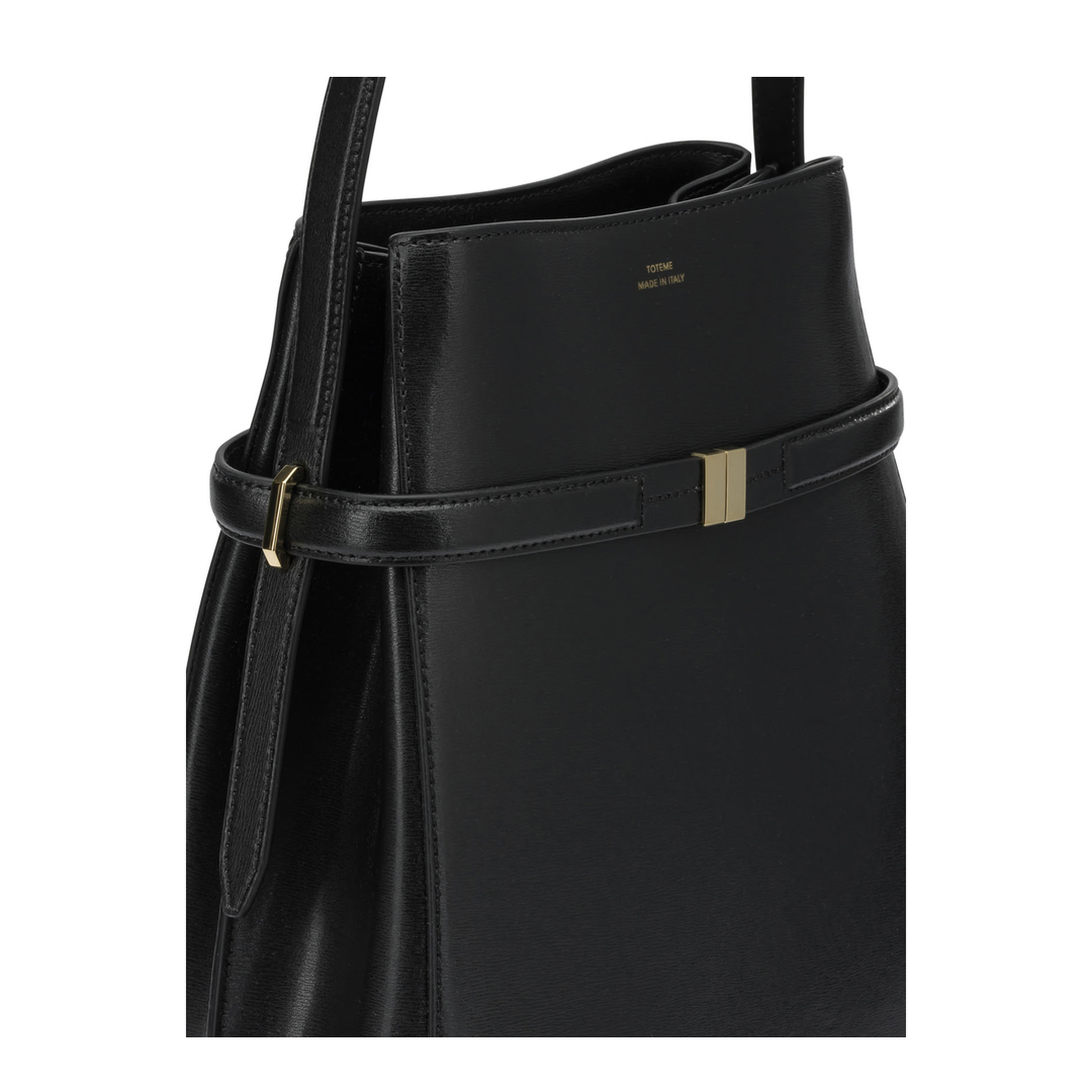 MAYFEYR - Toteme - Small Leather Shoulder Bag - 244WAL0048LE0025001BLACK
