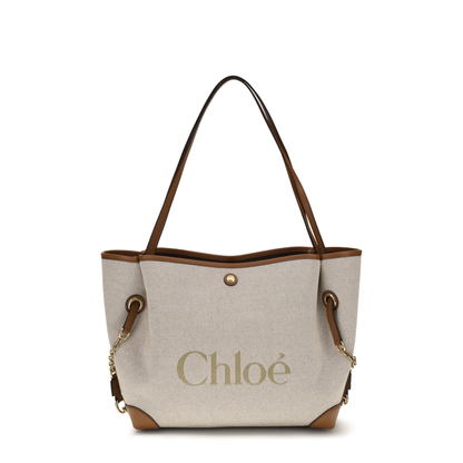 MAYFEYR - Chloè - Clover Tote Bag In Canvas - CH26AS655S63