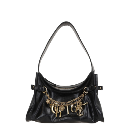 Charms Hobo Bag in Shiny Leather
