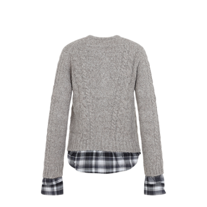 MAYFEYR - Acne Studios - Medium Beige Yak Wool Cardigan - A60604DCC