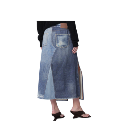 MAYFEYR - Our Legacy - Craft Midi Denim Skirt - W4265CAZODEAP