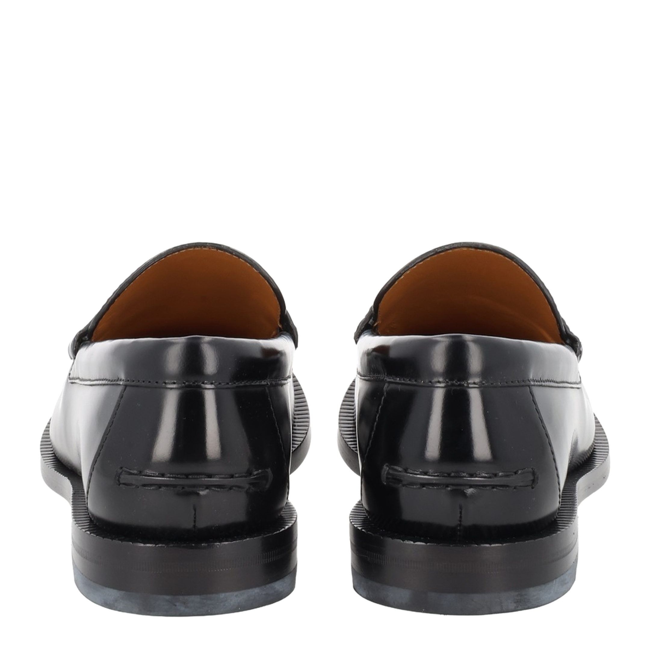 Black Loafer with Removable Detail