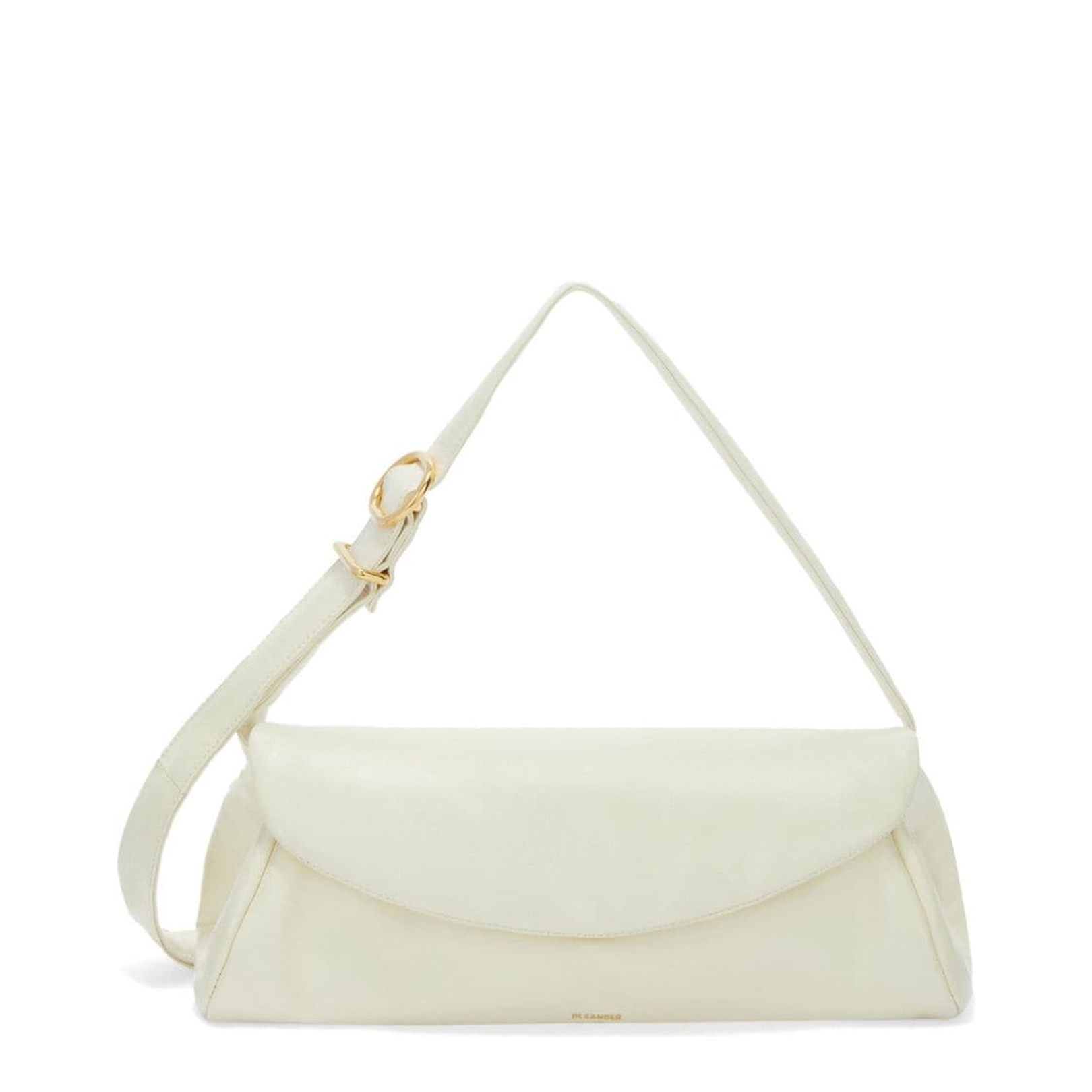 Cannolo Padded Large Leather Shoulder Bag