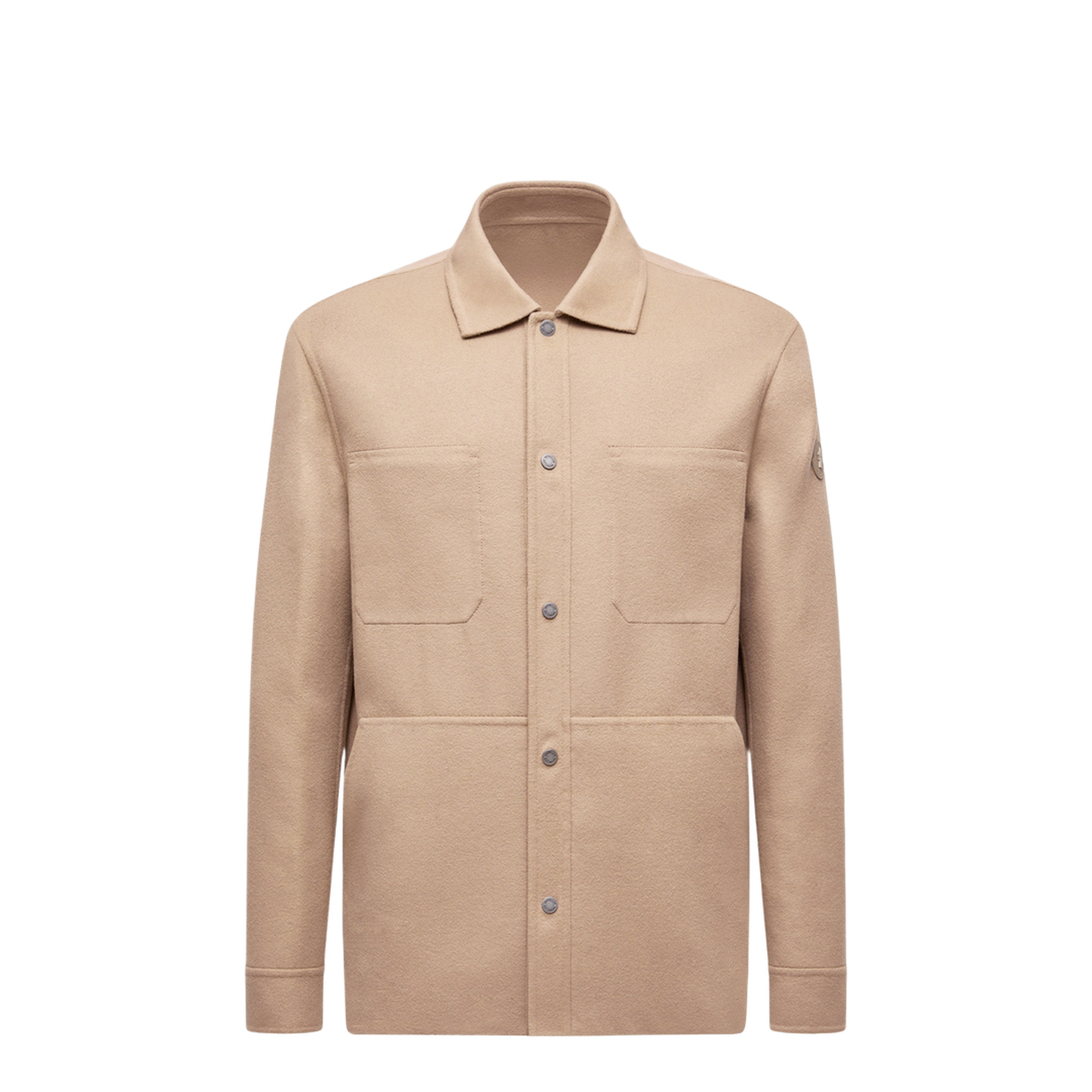 Brown Tagnit Reversible Wool Shirt Jacket