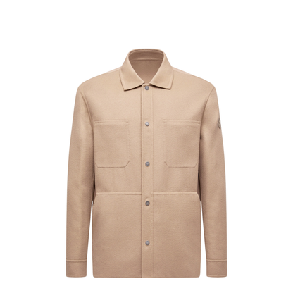 Brown Tagnit Reversible Wool Shirt Jacket