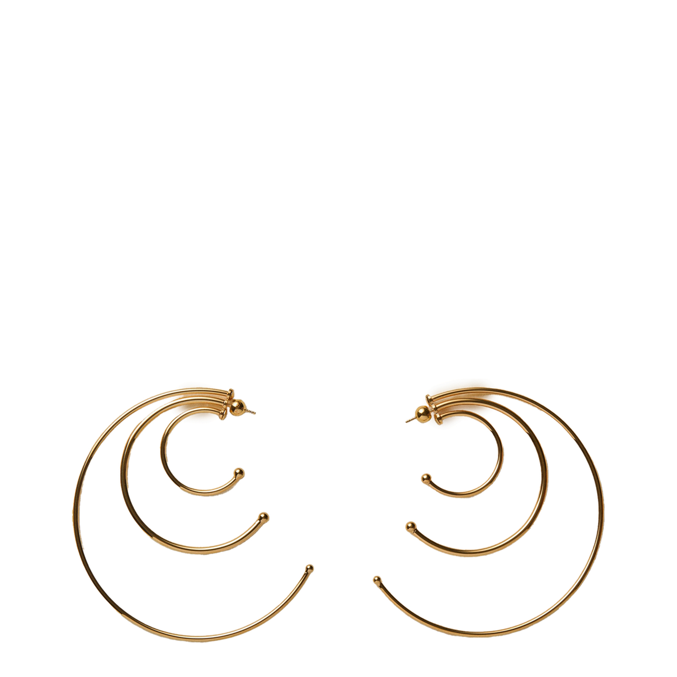 MAYFEYR - Panconesi - Pierced Solar Hoops Earrings Large - F26-EA017-P