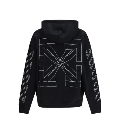 MAYFEYR - Off-White - Big Double Arrow Skate Hoodie - 44MBB085S26F006001