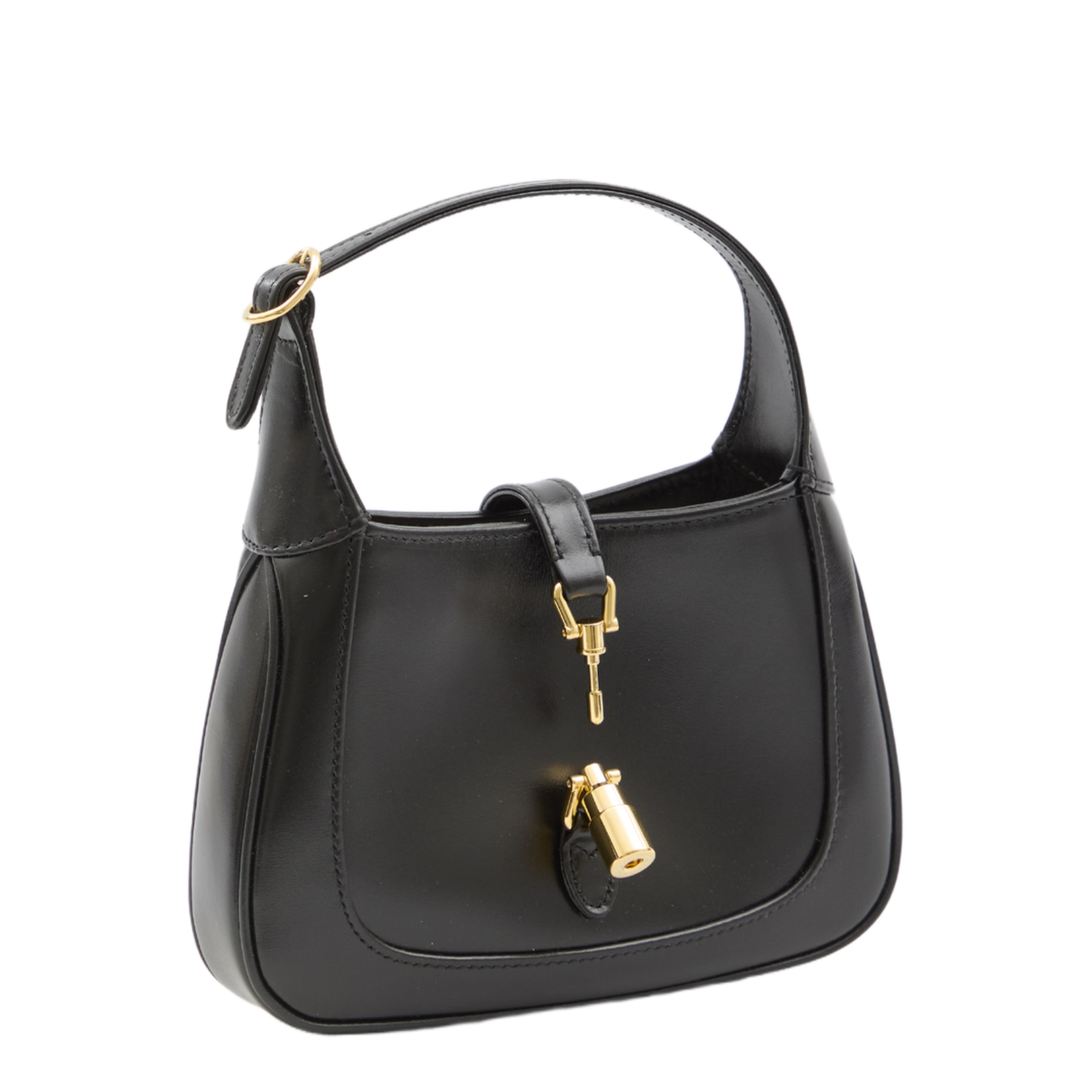 Jackie Leather 1961 Nano Bag - Black
