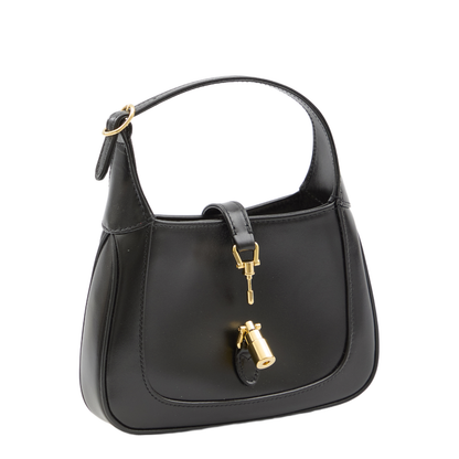 Jackie Leather 1961 Nano Bag - Black