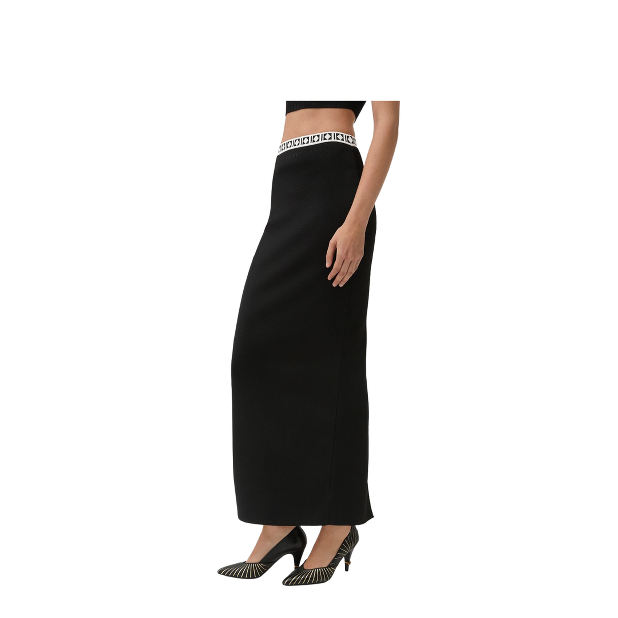 Skirt with back slit