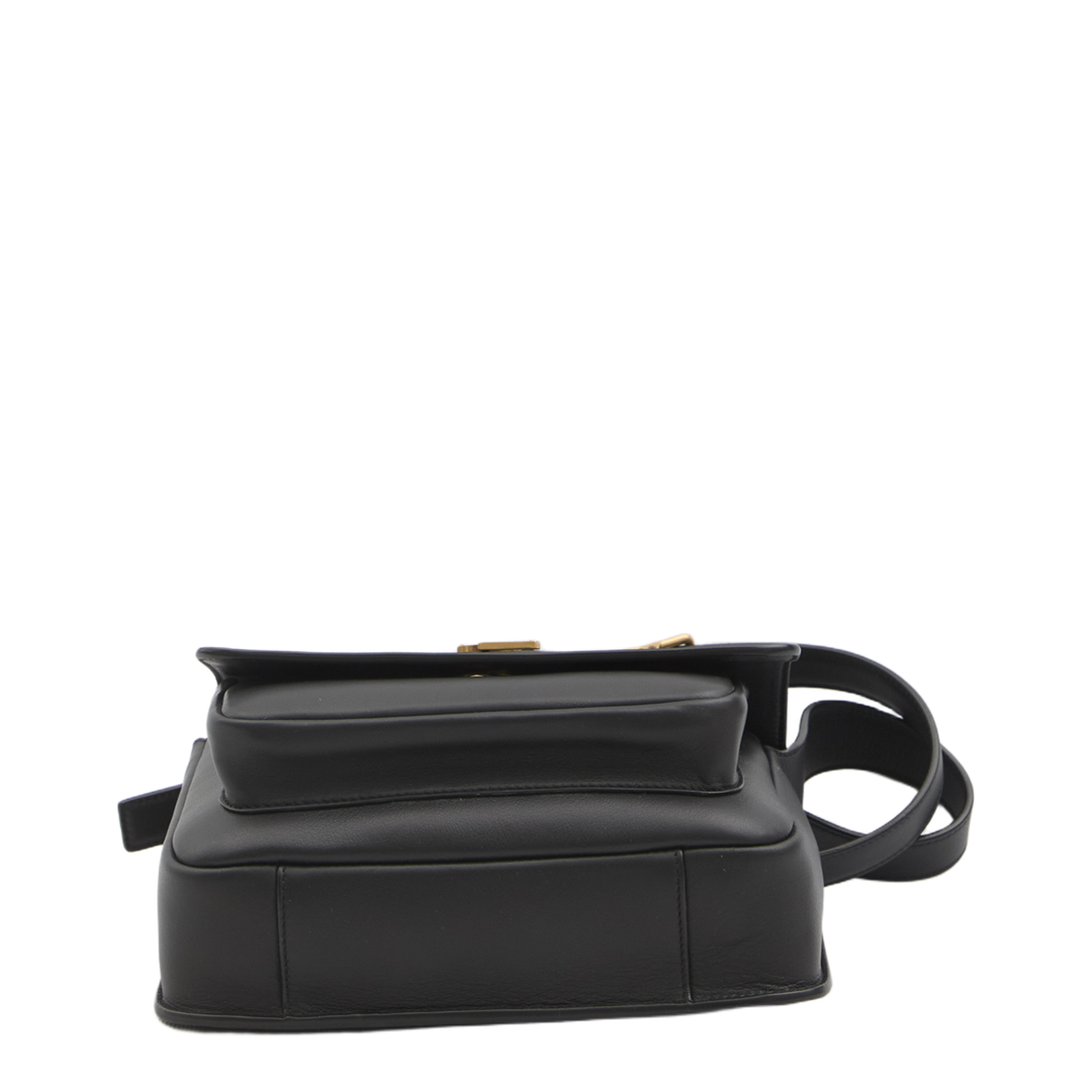 Niki Leather Shoulder Bags - Black