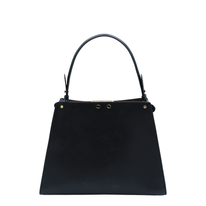 Way Medium Leather Shoulder Bag -  Black
