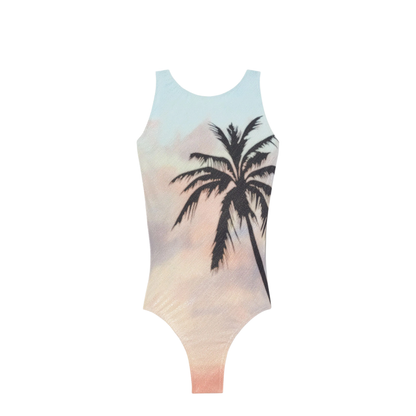MAYFEYR - Palm Angels - Sunrise Palm Swimsuit - PWFC001S25FAB0018410