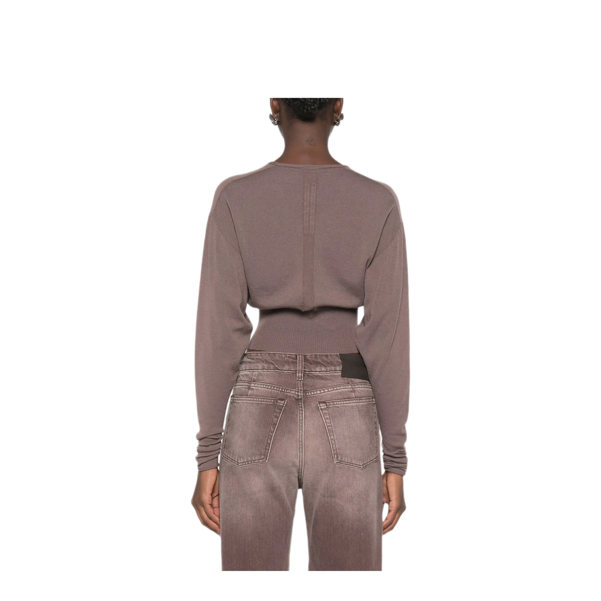 MAYFEYR - Rick Owens - Long Sleeved Virgin Wool Top - RP02F5665M86