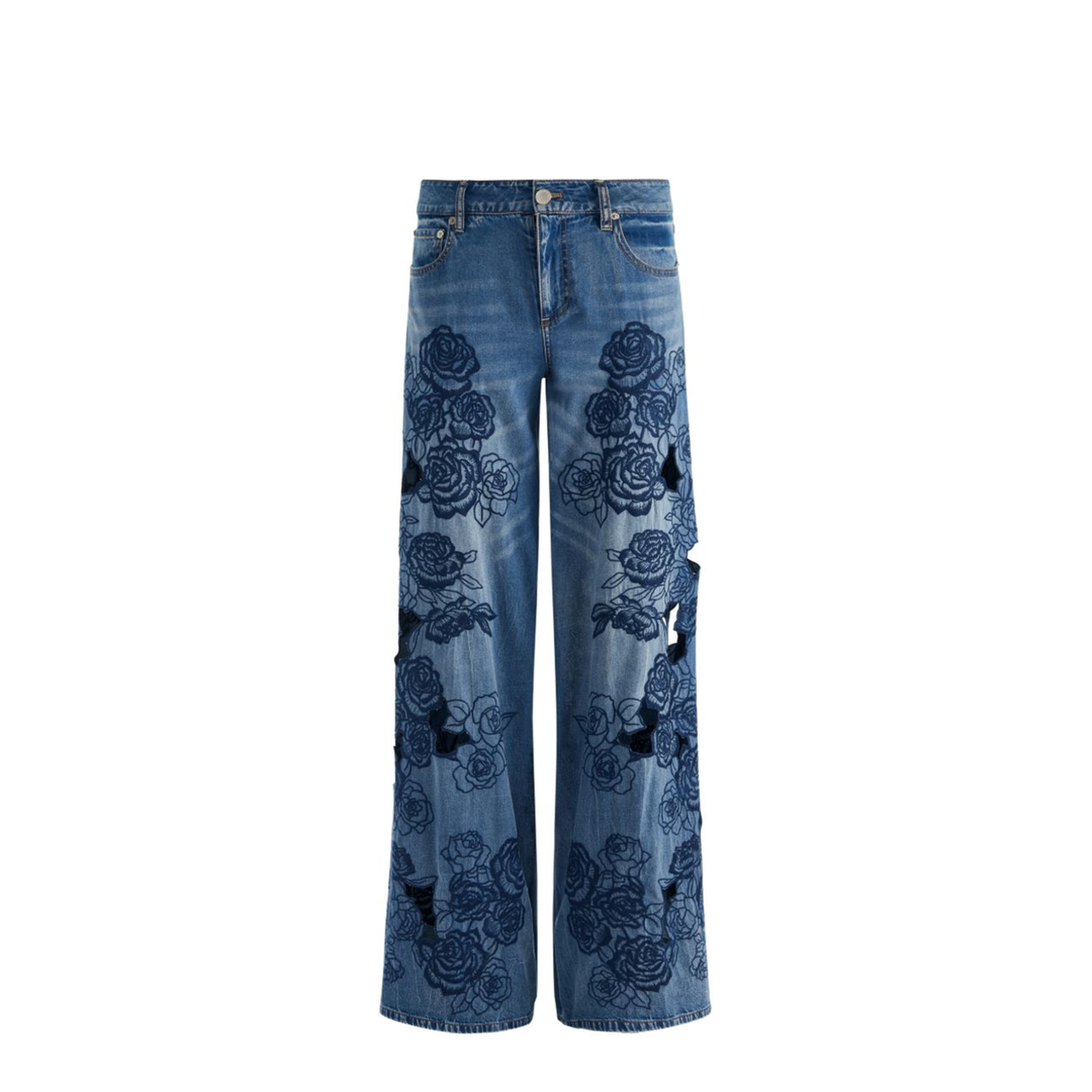 MAYFEYR - Alice + Olivia - Jeans Navy - CD606D06137E437