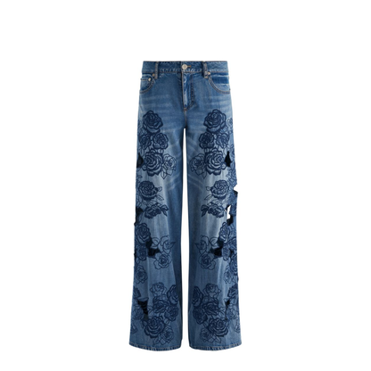 MAYFEYR - Alice + Olivia - Jeans Navy - CD606D06137E437