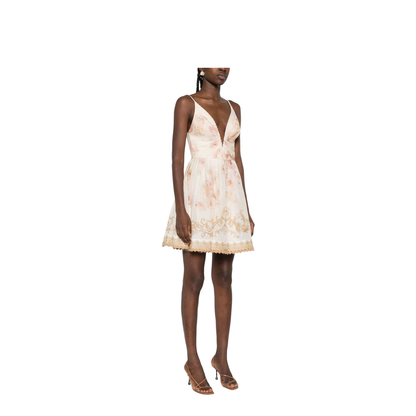 V Neck Top with Bead Detail and Adjustable Straps