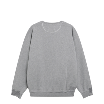 MAYFEYR - Maison Margiela - Taped Cotton Jersey Sweatshirt In Grey - S67GU0038S25505858M