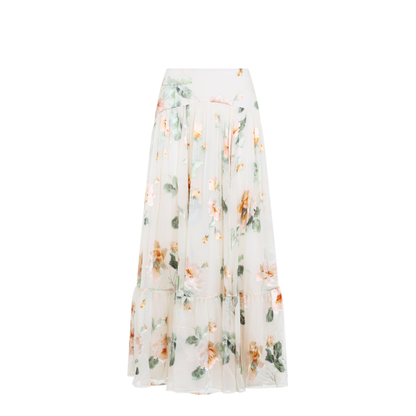 MAYFEYR - Zimmermann - Carousel Burnout Midi Skirt - 7883SS263