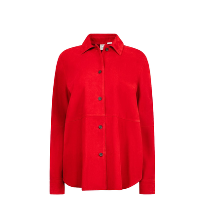 Suede Overshirt Shirt