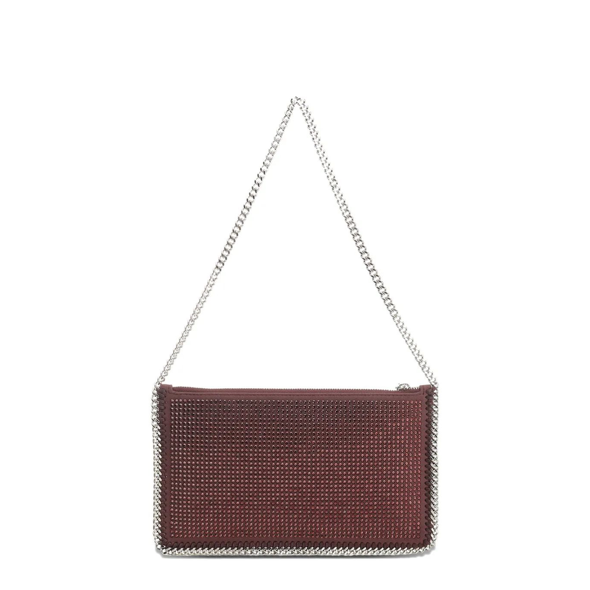 Falabella Polyester Clutch - Bordeaux
