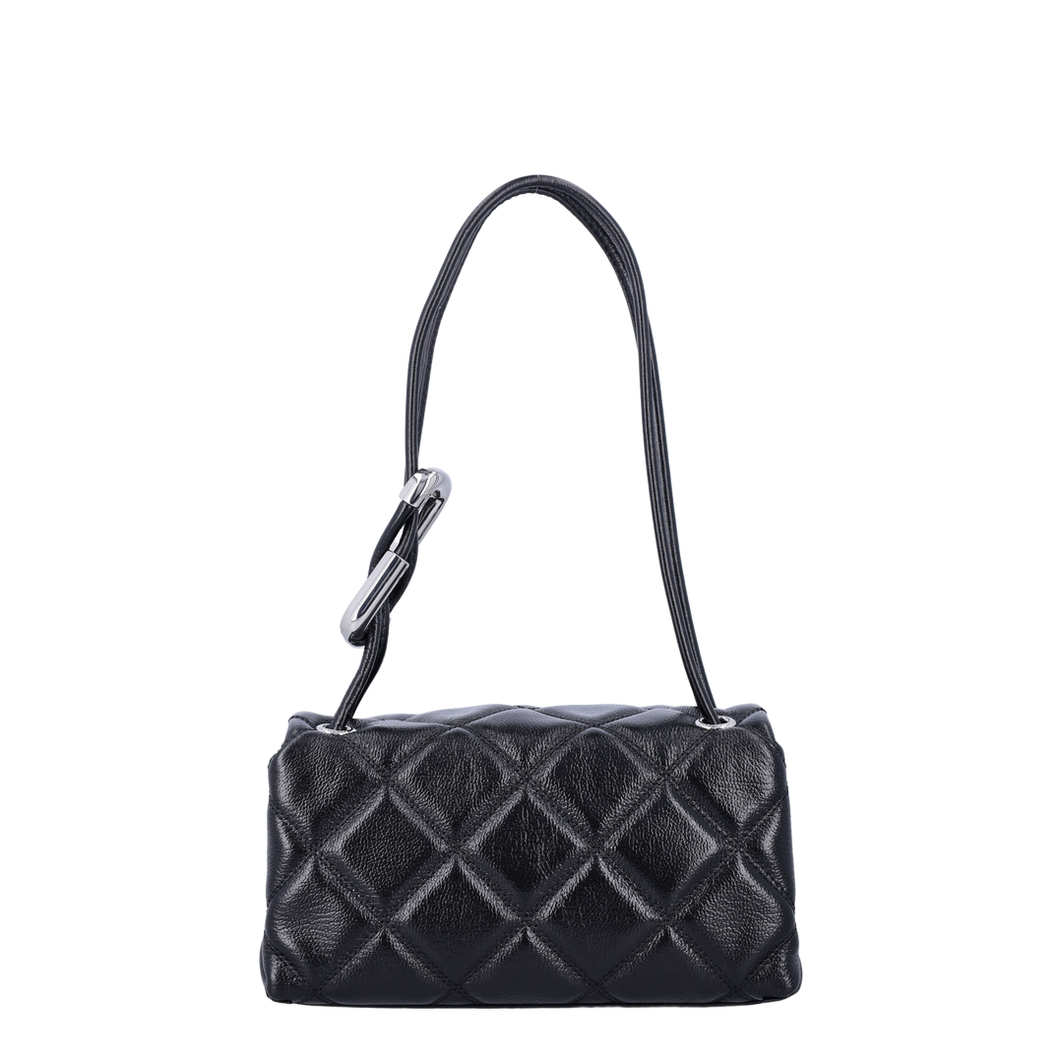 The Mini Quilted Dual Shoulder Bag