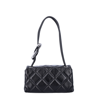 The Mini Quilted Dual Shoulder Bag