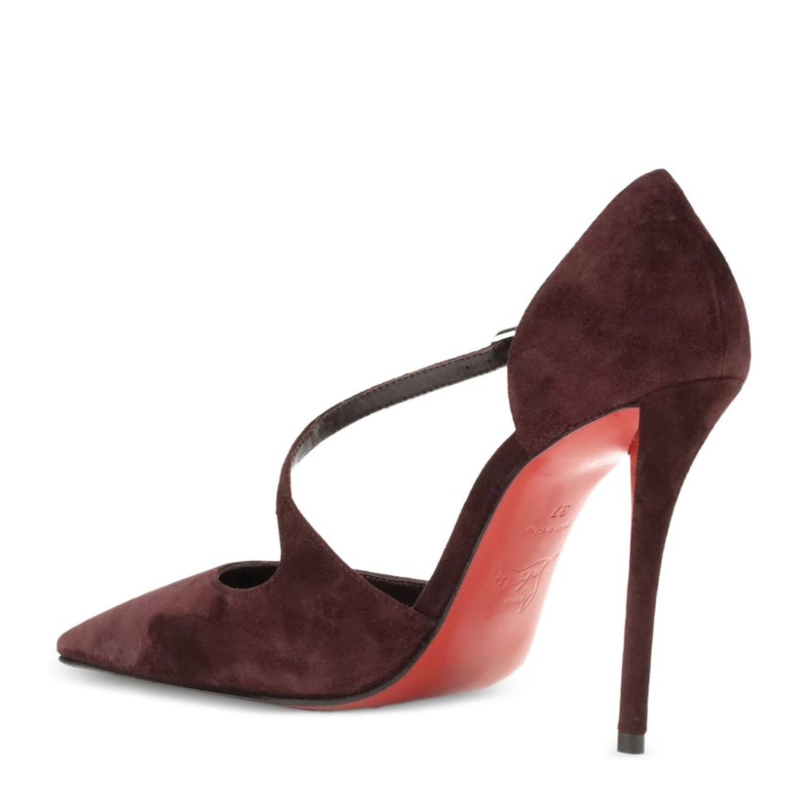Bordeaux Suede Miss Ziggyta Pumps