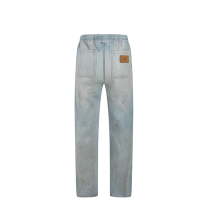 Light Blue Cotton Jeans