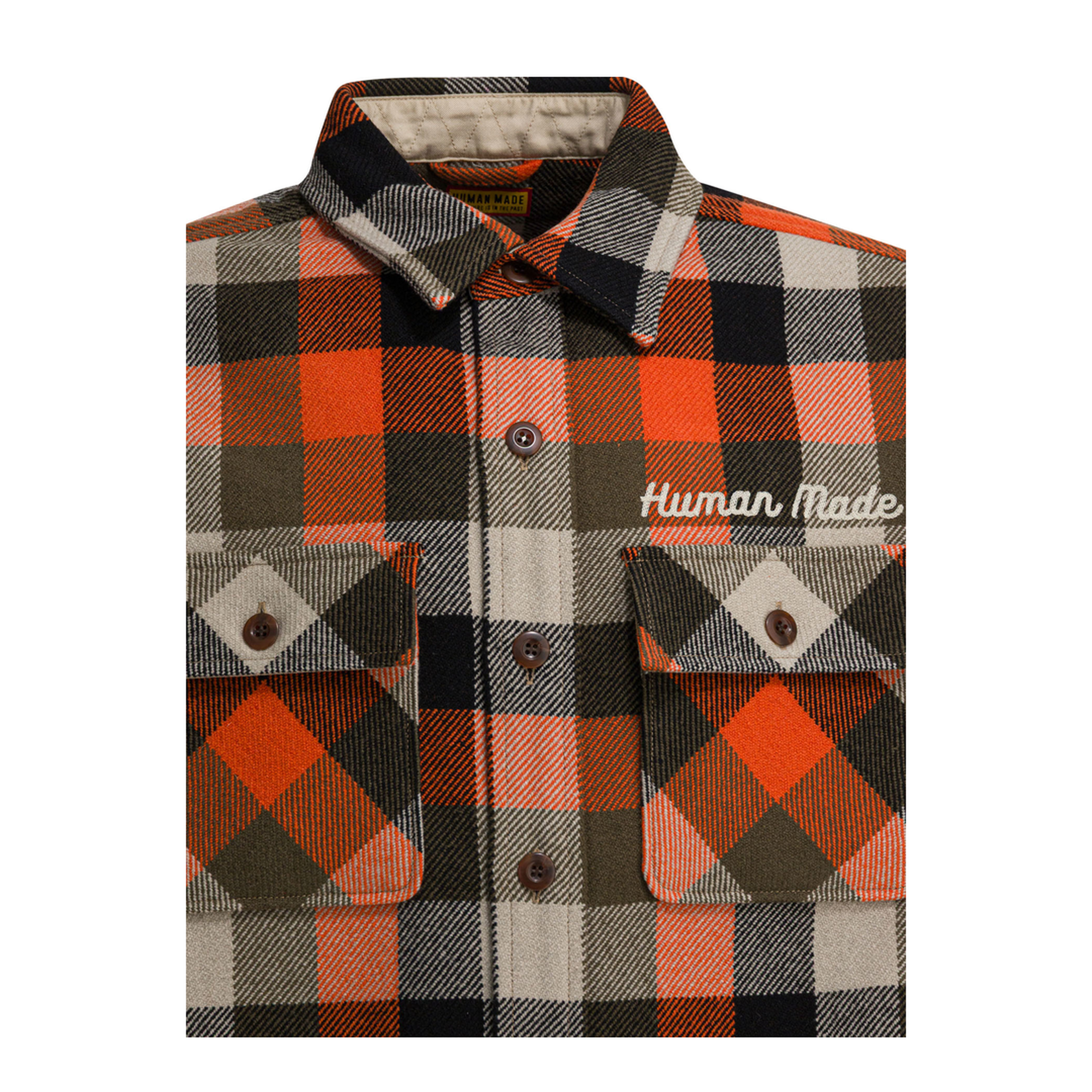 MAYFEYR - Human Made - Wool Overshirt Jacket - HM30SH013ORANGE