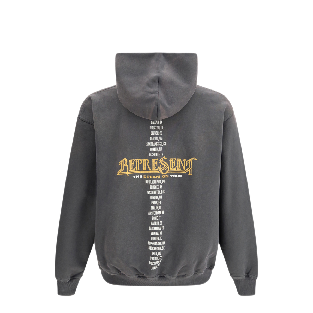 MAYFEYR - Represent - Golden Tour Hoodie - MLM100822SUNFADEGRE