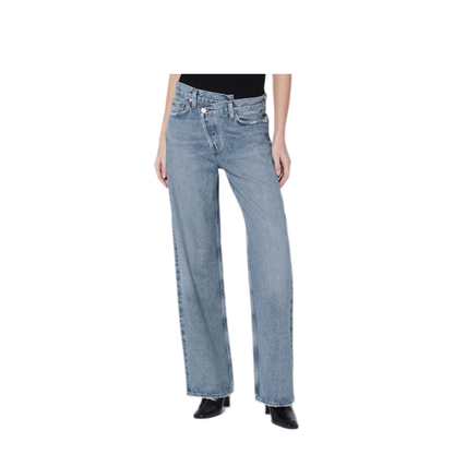 MAYFEYR - Agolde - Arc Criss Cross Jeans In Conclusion Wash - A3171885CNCL