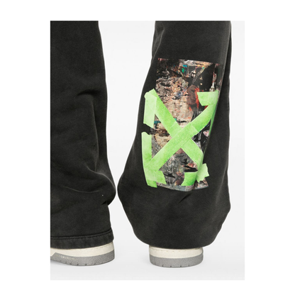 MAYFEYR - Off-White - Trousers Black - OMCH05AF26FLE00100