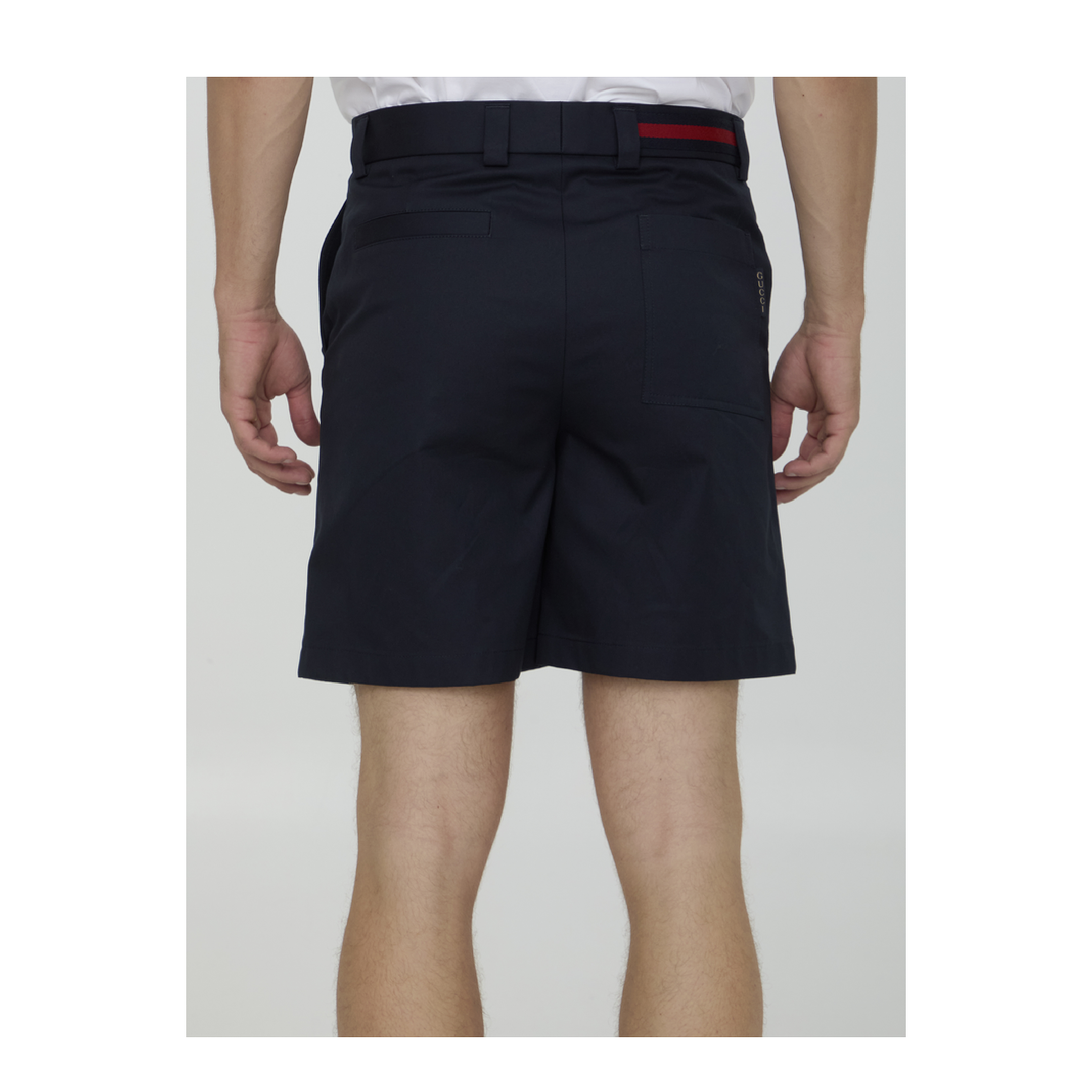 Double Cotton Twill Shorts