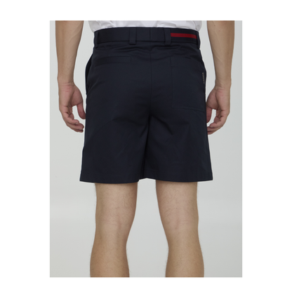 Double Cotton Twill Shorts
