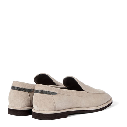 MAYFEYR - Brunello Cucinelli - Flat Shoes Grey - MZSFG3300PC5859