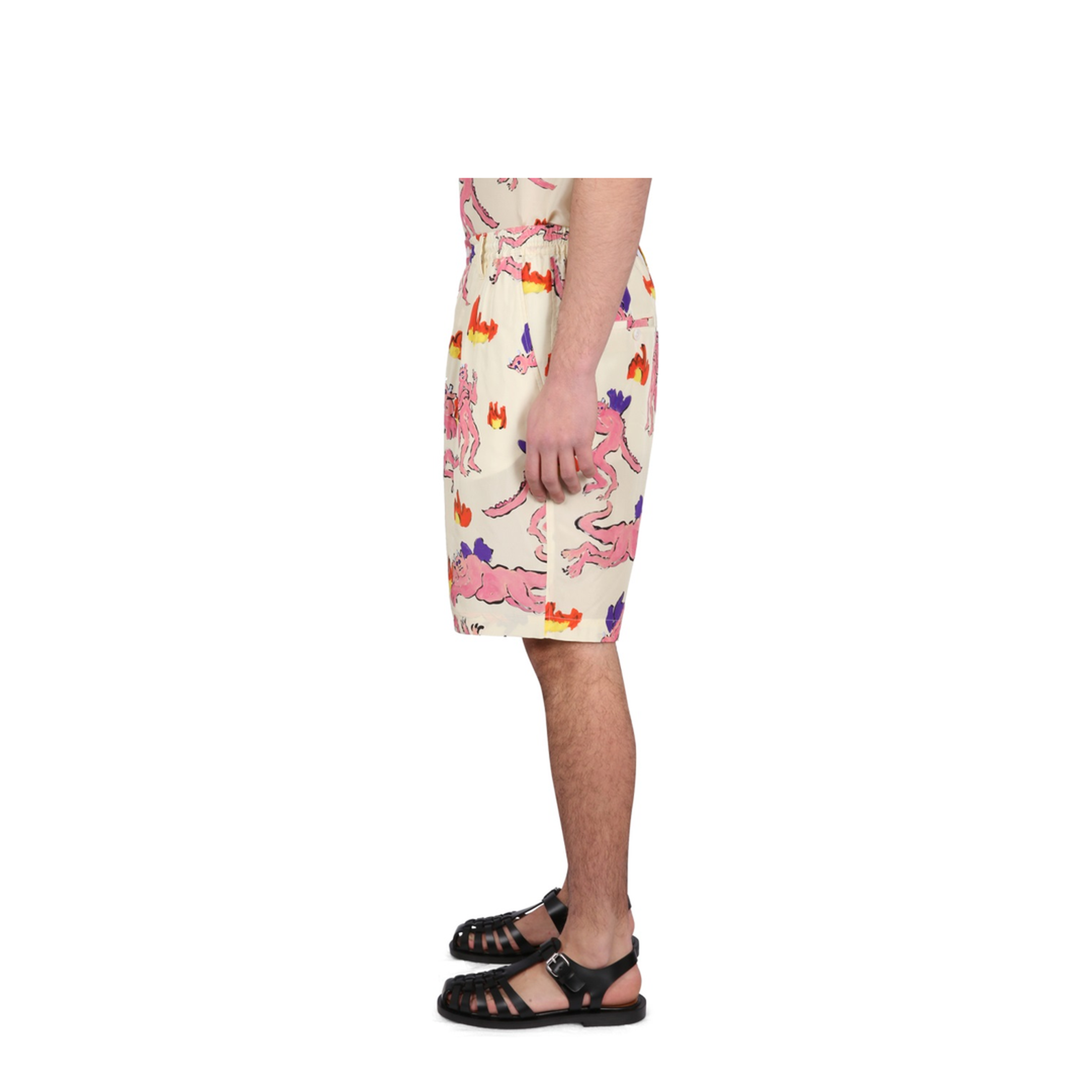 Bermuda Shorts with Print