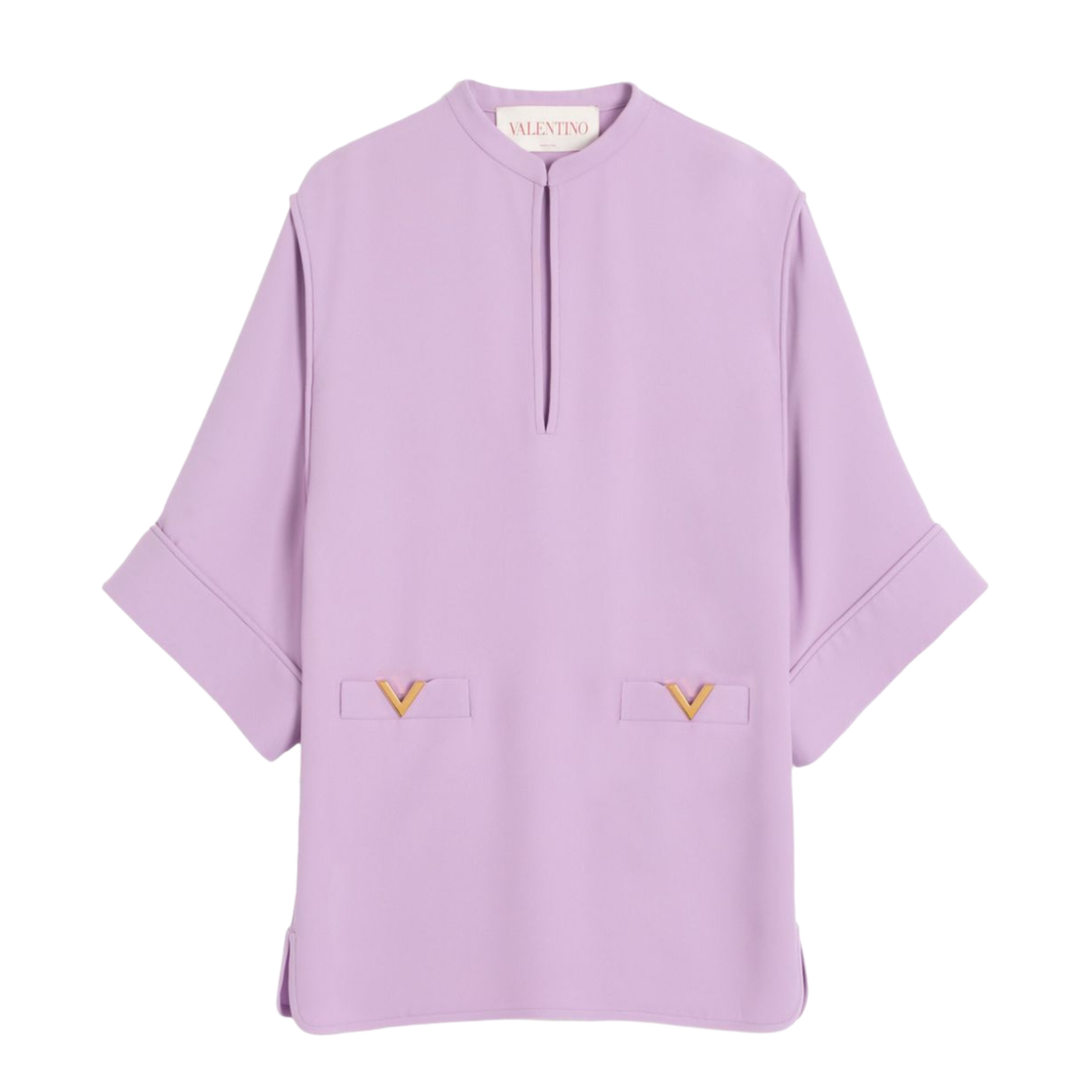 Lilac Silk Dress