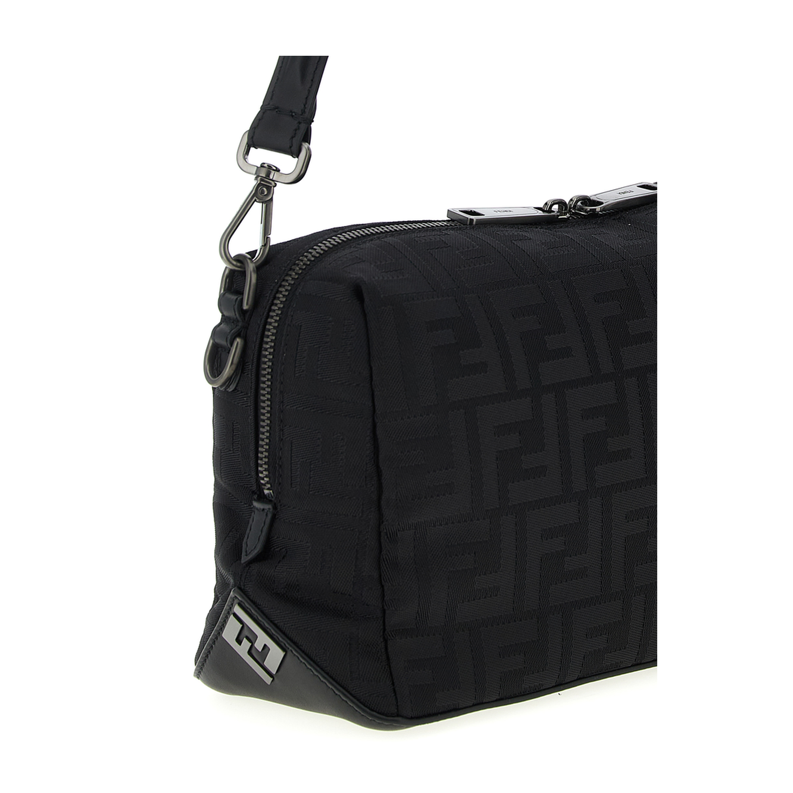 Medium Fabric Black Bag