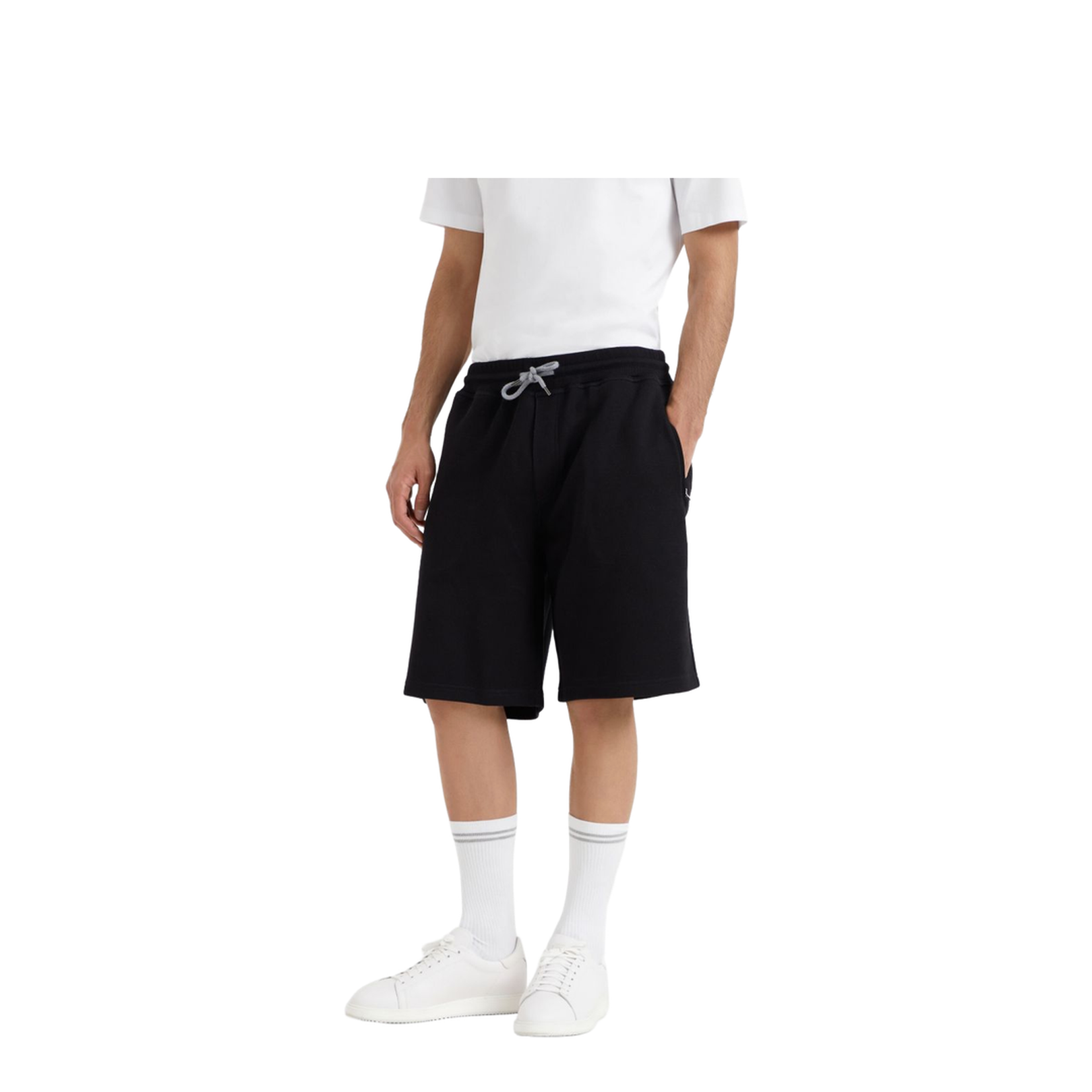 Cotton Blend Bermuda Shorts