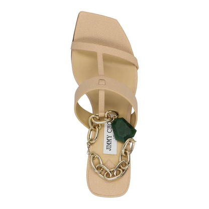 MAYFEYR - Jimmy Choo - Reed Sandal In Embossed Leather - REED50BAXBAR
